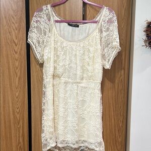 Maurices Cream Lace Blouse
